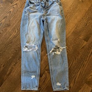 AE Size 2 Regular Mom Jeans